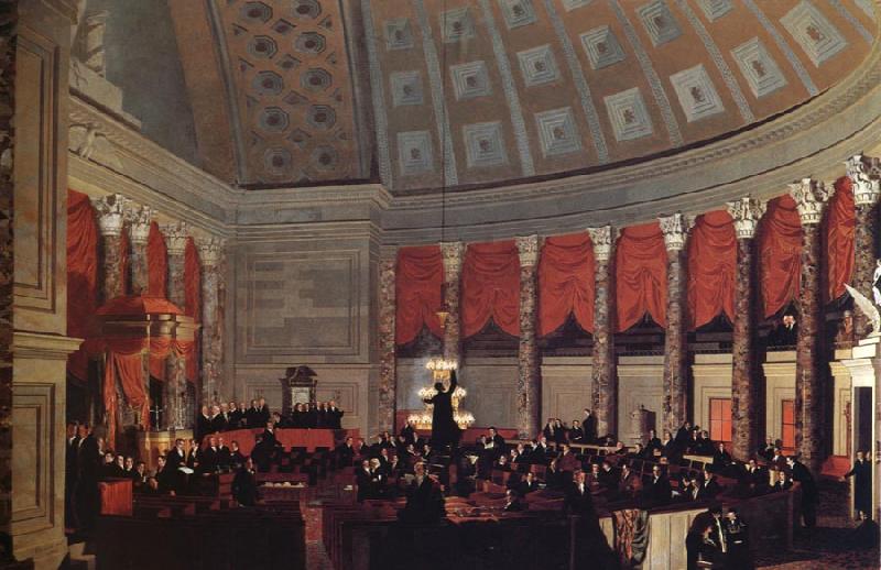 Samuel Finley Breese Morse The old House of Representatives